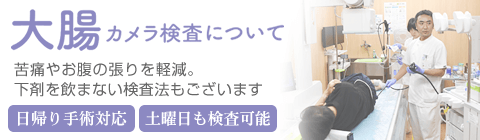 大腸カメラ検査について